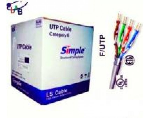 Dây Cáp Mạng Cat6 F/UTP LS Mã Hàng: FTP-A-C6G-E1VN-M 0.5X4P/xx