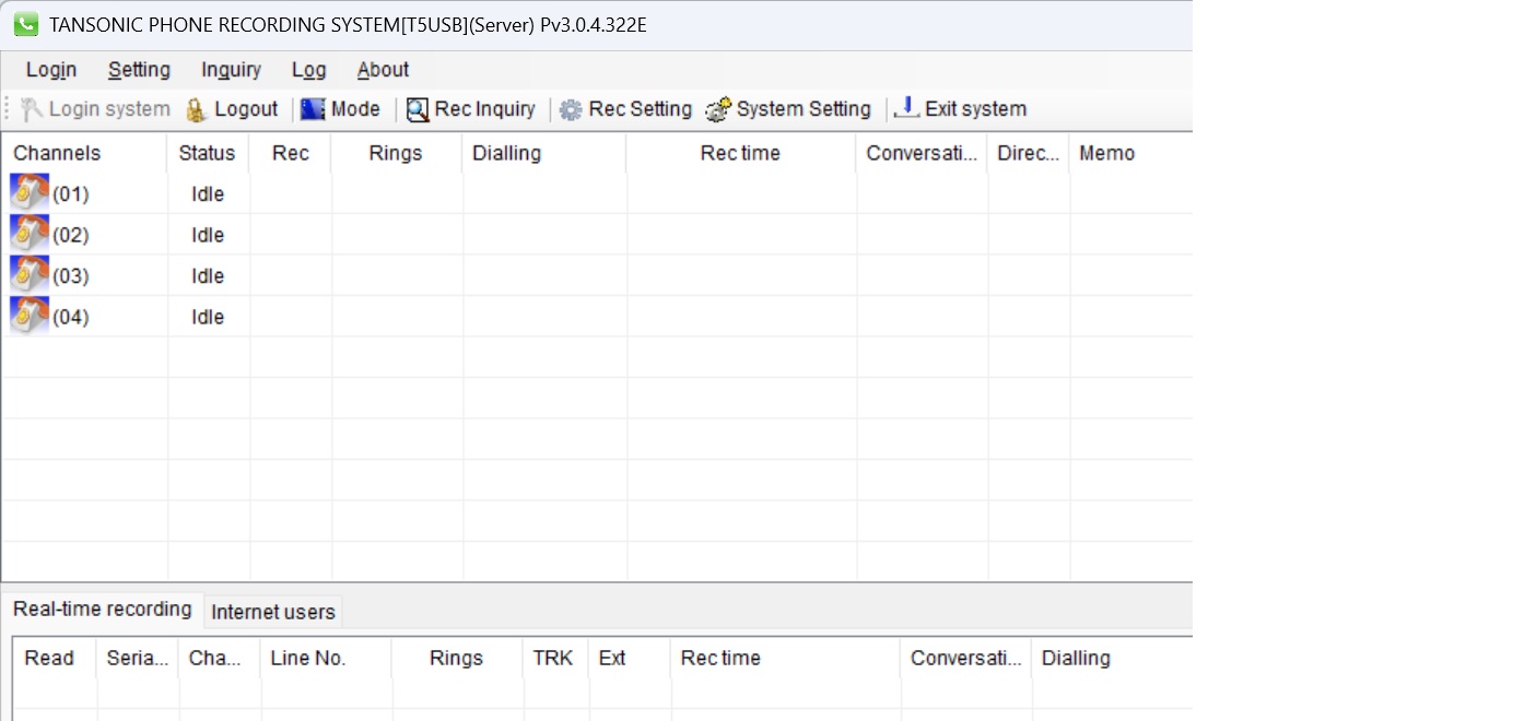 Tansonic_T5U4_giao_dien_dang_nhap